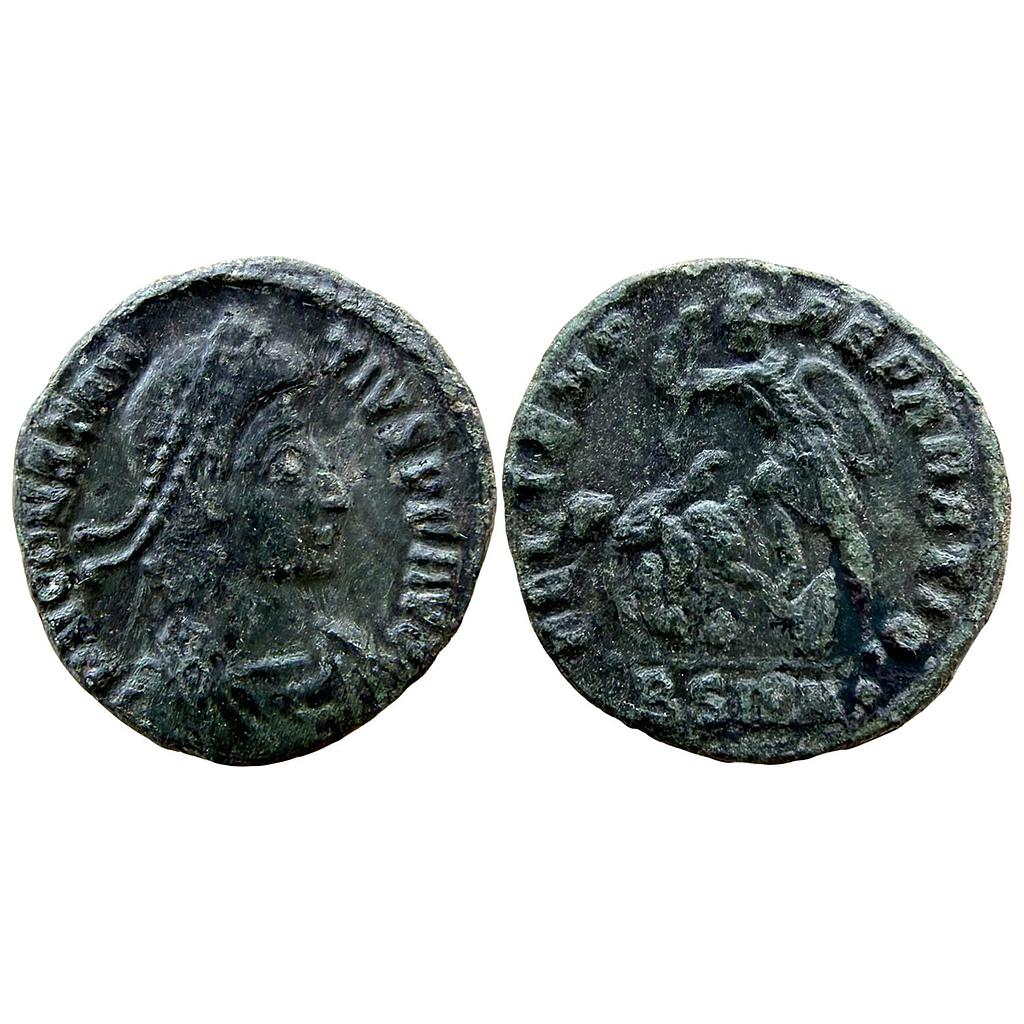Ancient World Roman Empire Constantine II Sirmium Mint Bronze Follis