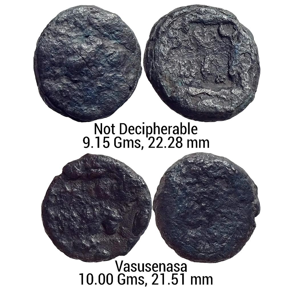 Ancient Panchala Set of 2 Coins Copper Unit