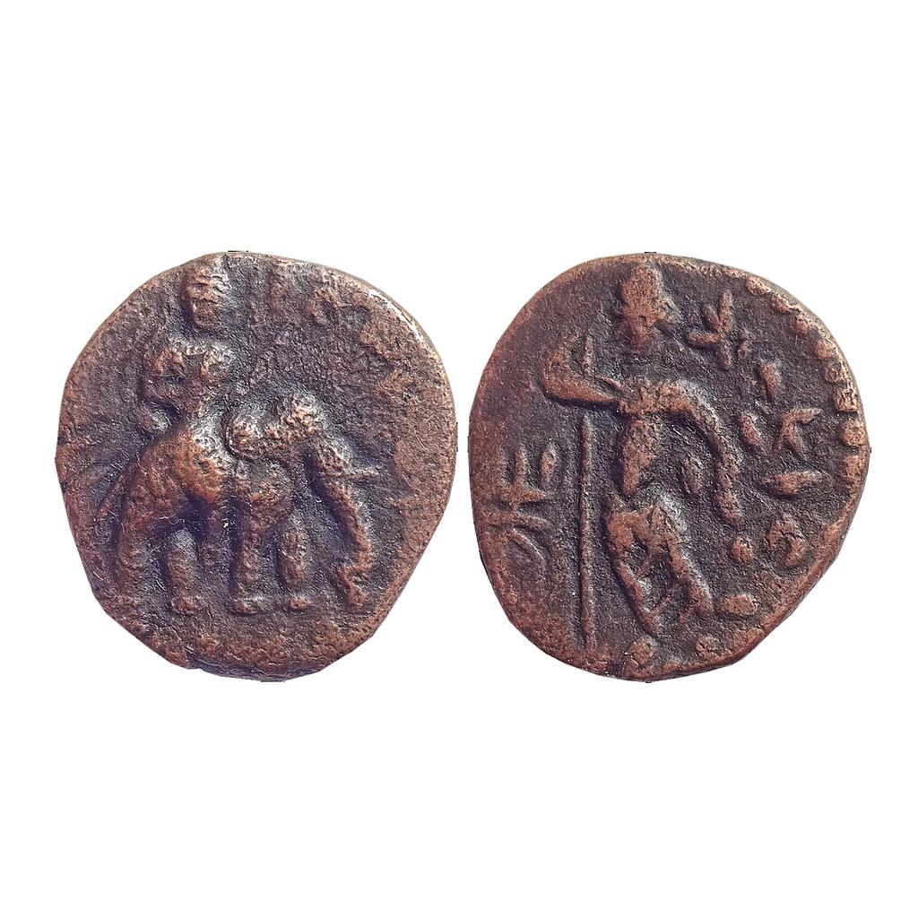 Ancient, Kushanas, Huvishka, Copper Unit