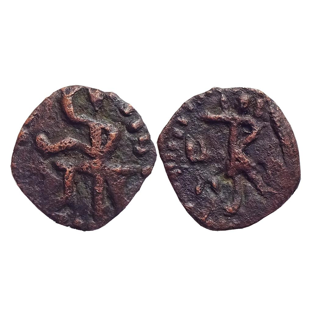 Ancient, Kushanas, Imitation of Huvishka, Copper Drachma