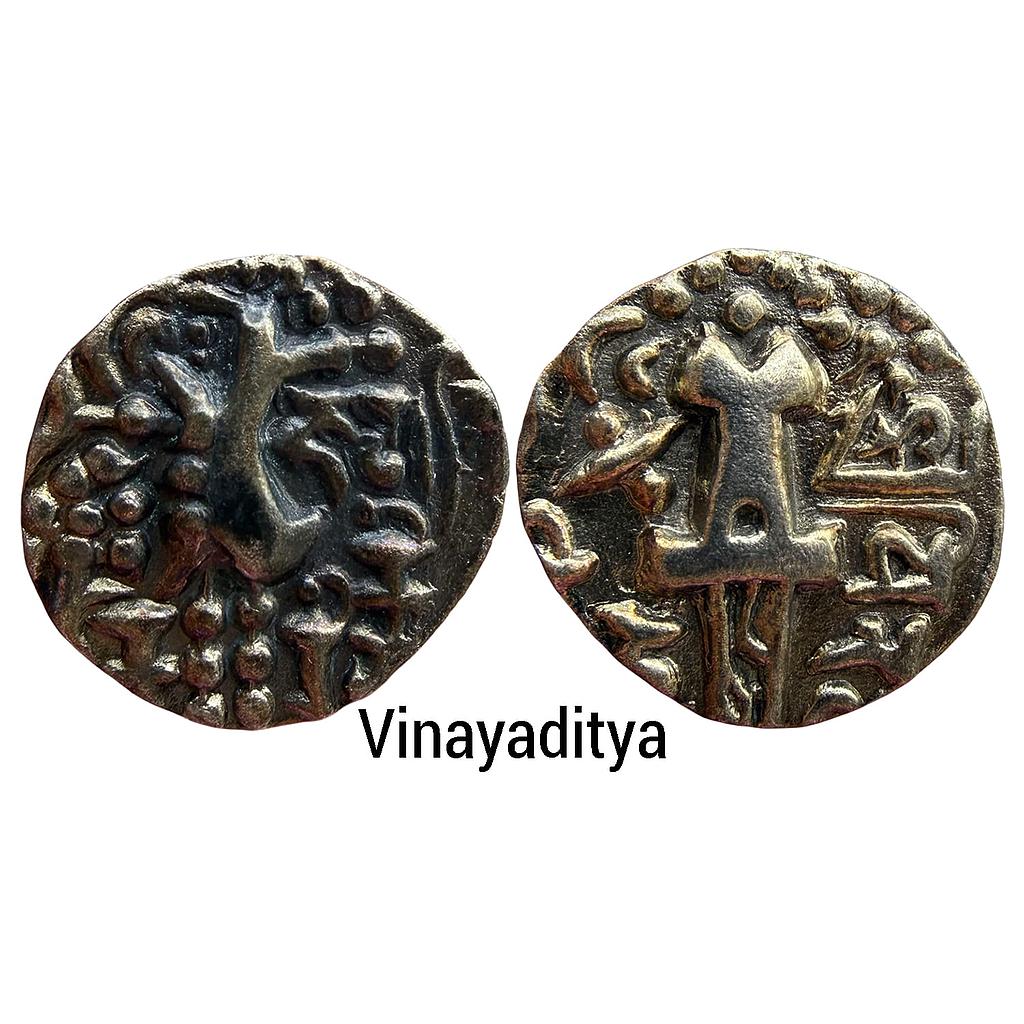 Hindu Medieval Karkota Dynasty Kashmir Vinayaditya Debased Gold Dinar