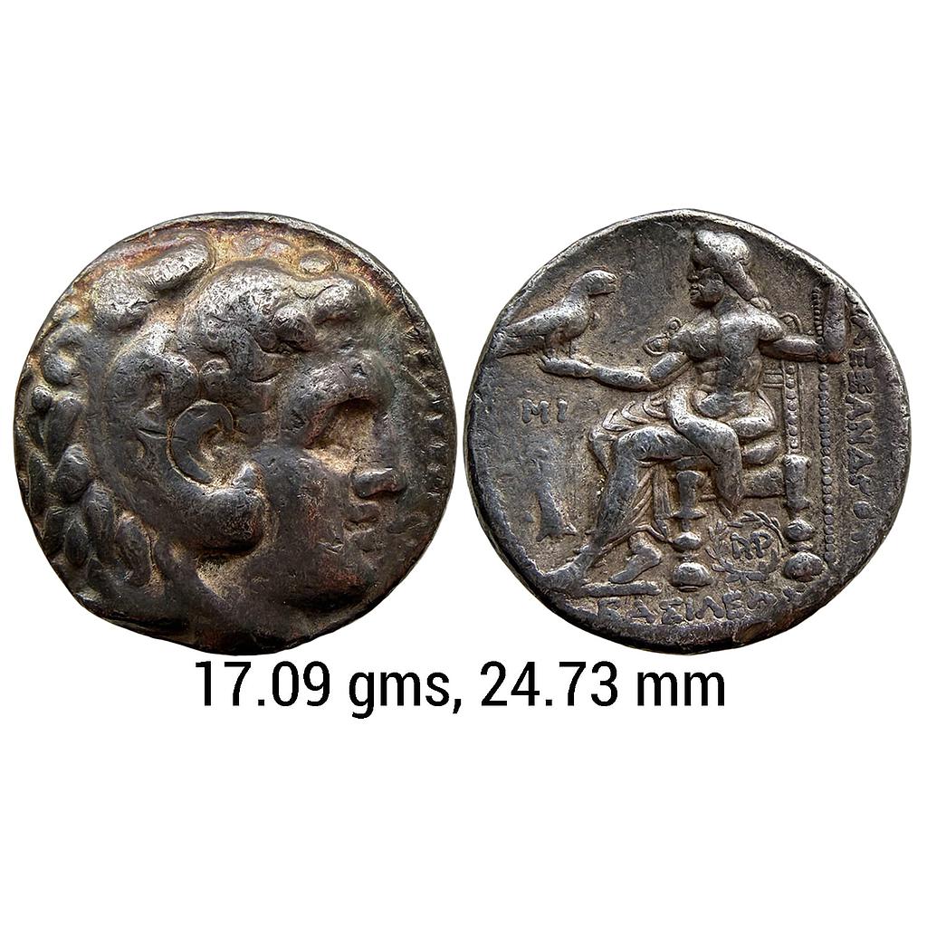 Ancient World Greece Kingdom of Macedon Hellenistic Period In the name of Alexander the Great Silver Tetradrachm