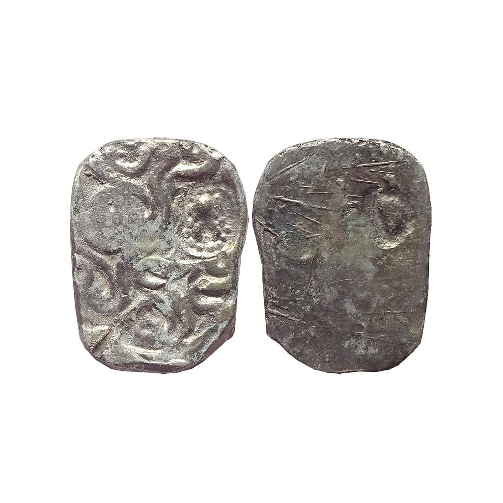 Ancient, Archaic Series, Punch Marked Coinage, attributed to Panchala Janapada, Silver Vimshatika