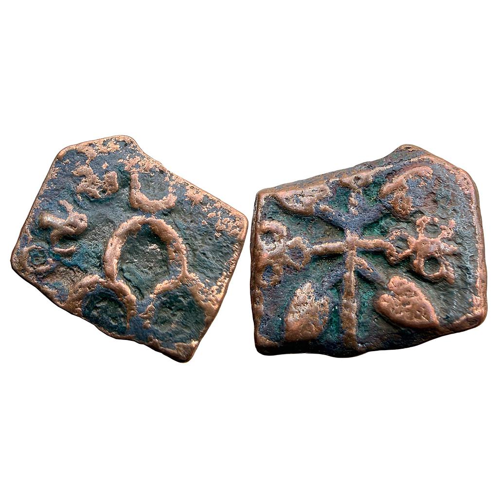 Ancient Marathwada Region Maharathi Shiva Vindyashakthi Copper Unit
