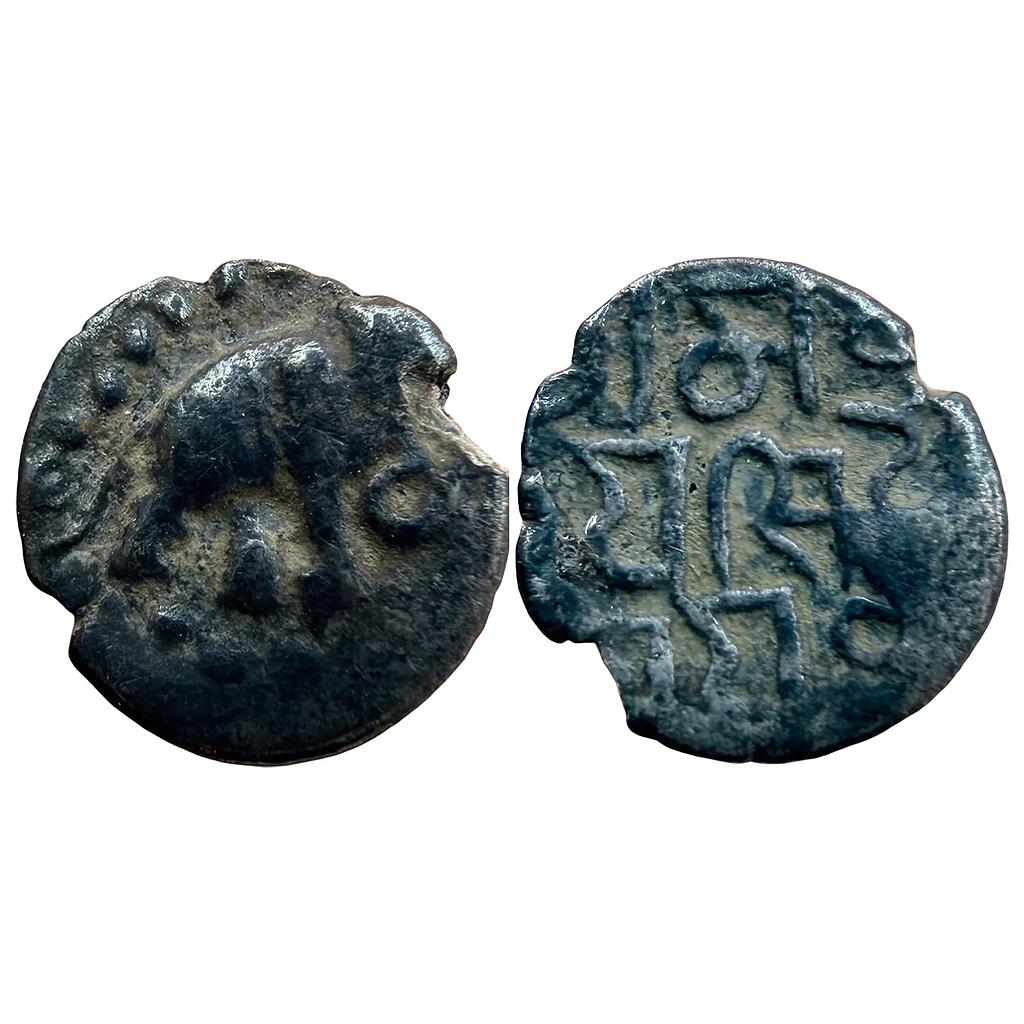 Hindu Medieval Chalukyas of Gujarat Siddharaja Jayasimha Silver Dramma