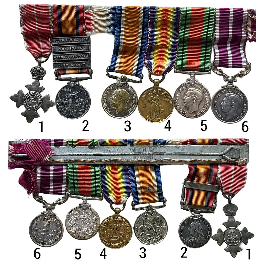 Assorted Set of 6 Medals