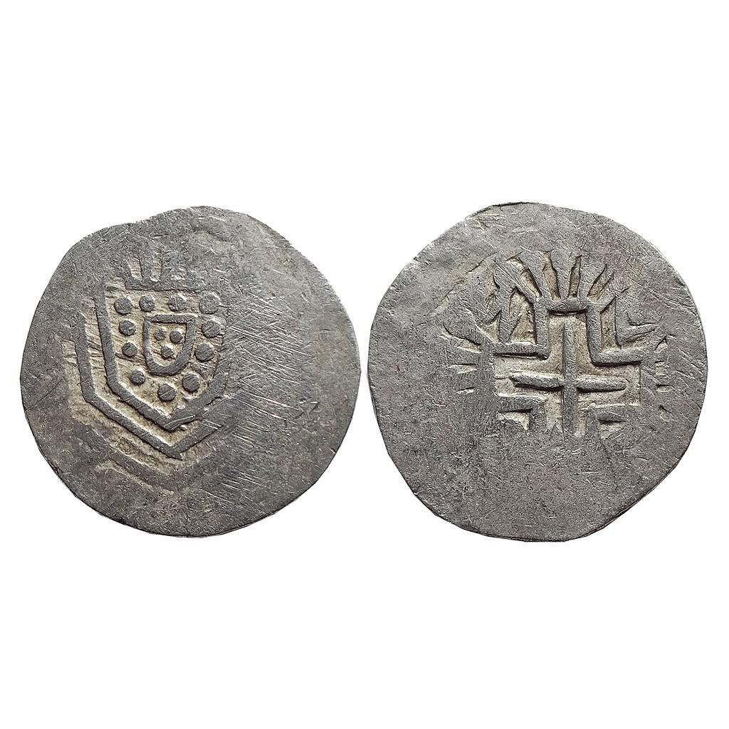 Indo Portuguese, DIU Peter II, Silver Xerafim