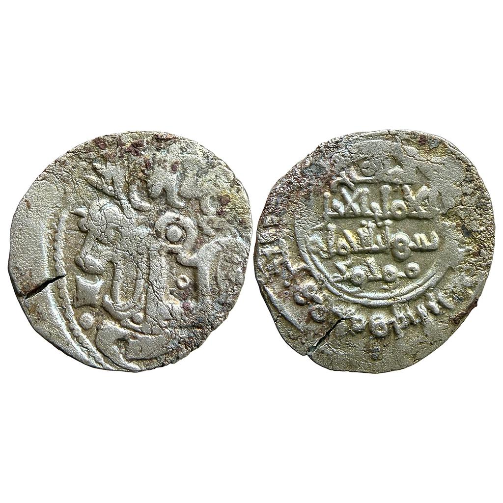 Ghaznavid Shihab al-Daula Maudud Lahore Mint Billon Jital