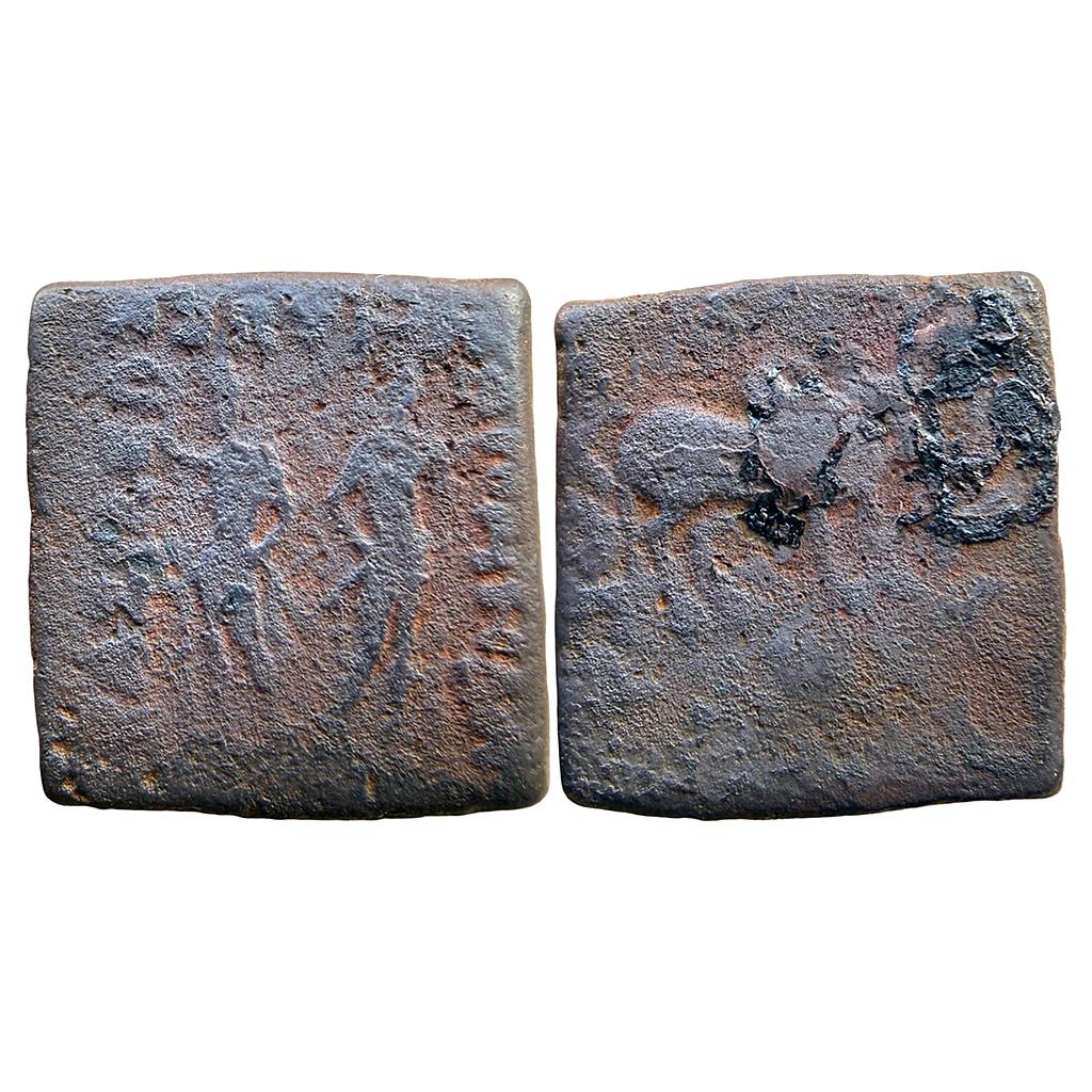 Ancient Indo-Greeks Diomedes Bronze Quadruple