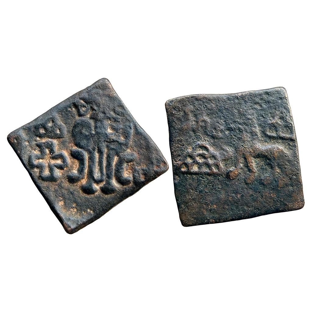 Ancient Taxila City State Issue Copper Unit