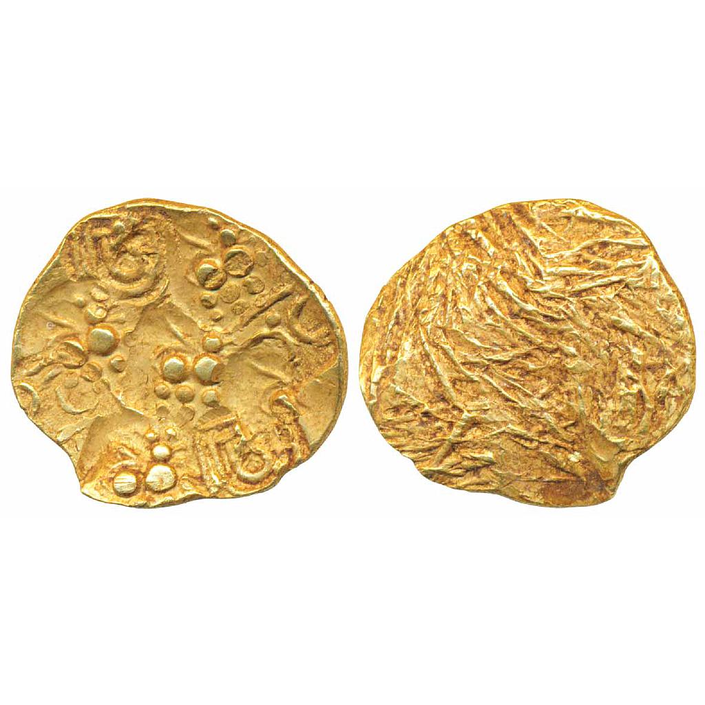 Hindu Medieval Chalukyas of Kalyana Jayasimha II Jagadekamalla Gold Pagoda