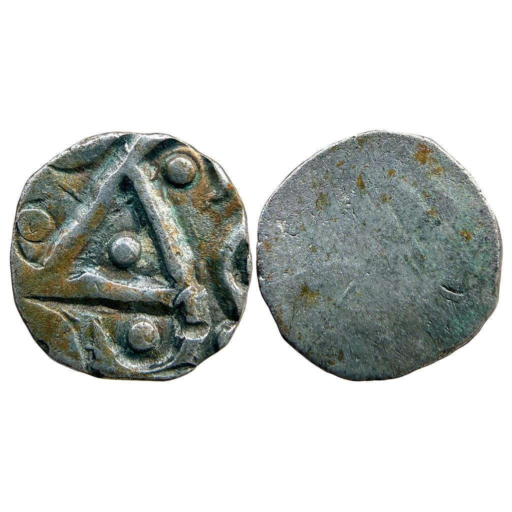 Ancient Haryana Region Sugh Series Generally identified as Babyal Hoard type Silver Quarter Vimshatika