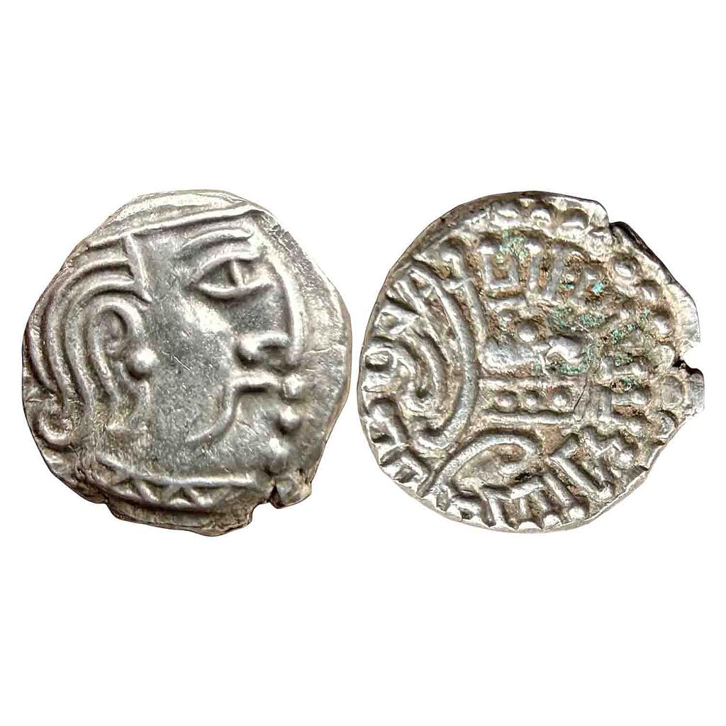 Ancient Central India Kalachuris of Mahismati Krishnaraja Silver Dramma