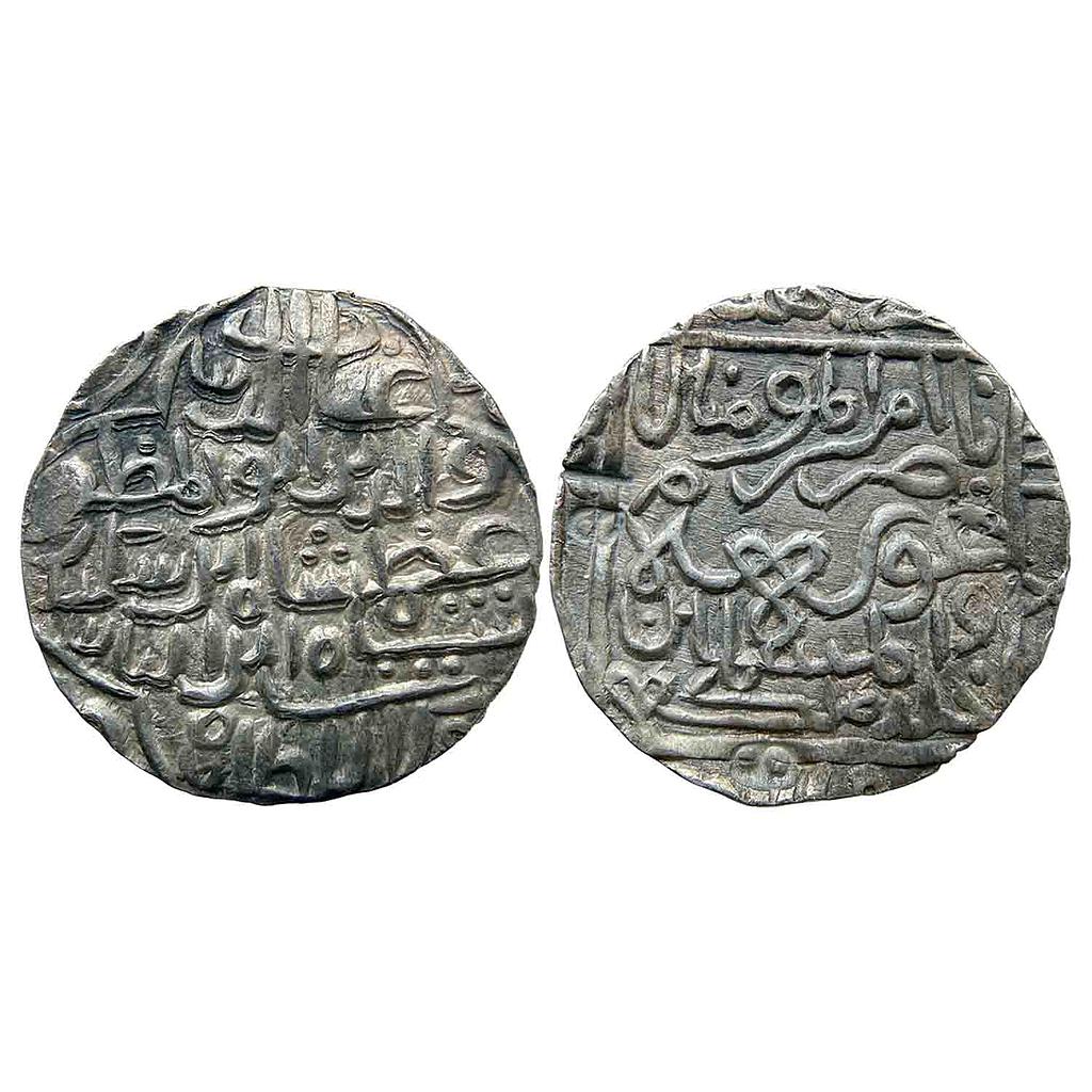Bengal Sultan Ghiyath Al-Din Azam Shah Hadrat Firuzabad Mint Silver Tanka