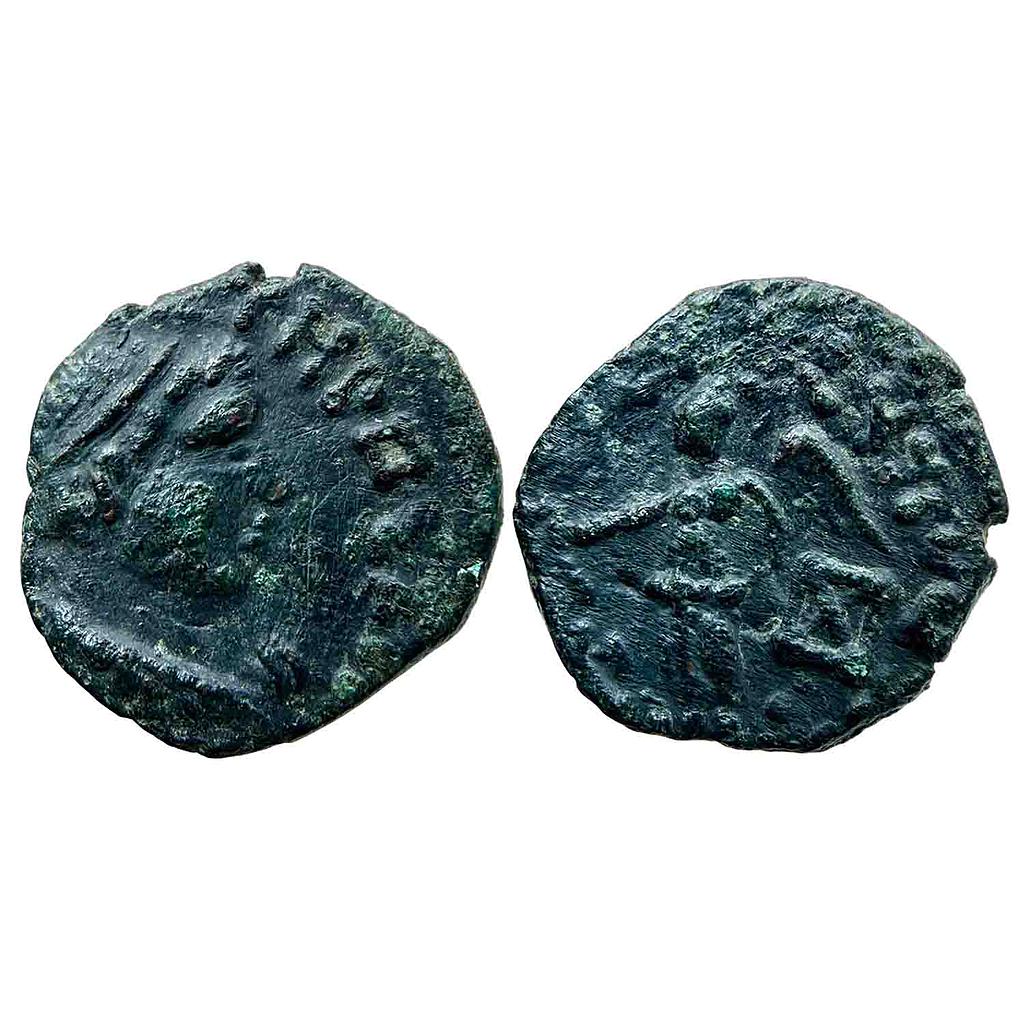 Ancient Kushans Kujala Kadphisis Copper Unit