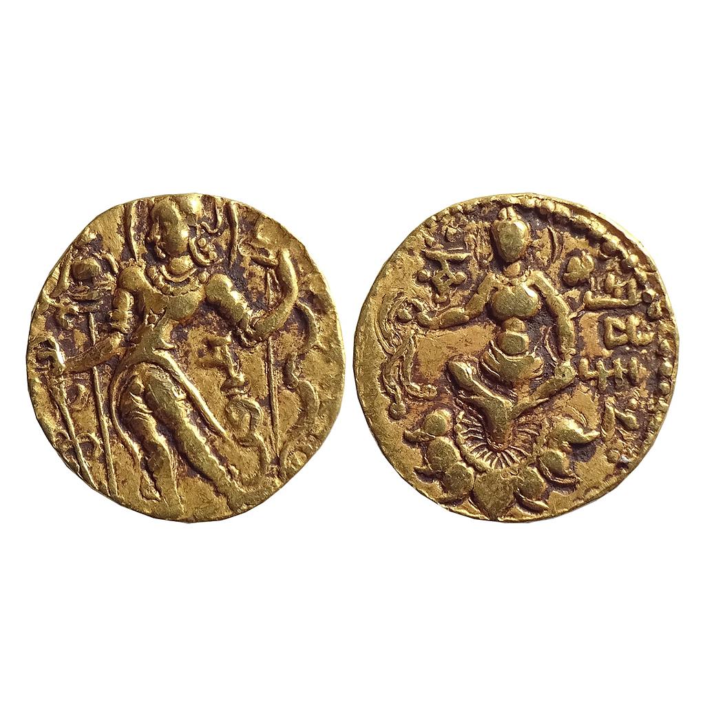 Ancient, Guptas, Chandragupta II, Gold Dinar, ‘Archer’ type