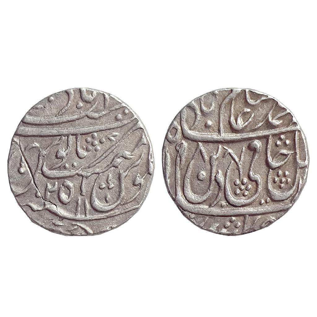 IK, Rohilkhand, INO Shah Alam II, Najibabad Mint, Silver Rupee