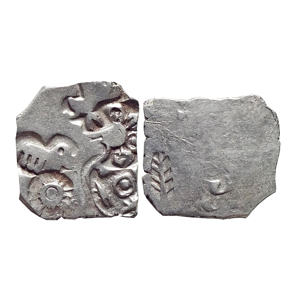Ancient, Archaic Series, Punch Marked Coinage, attributed to Magadha Janapada, Imperial Series III, Silver Karashapana