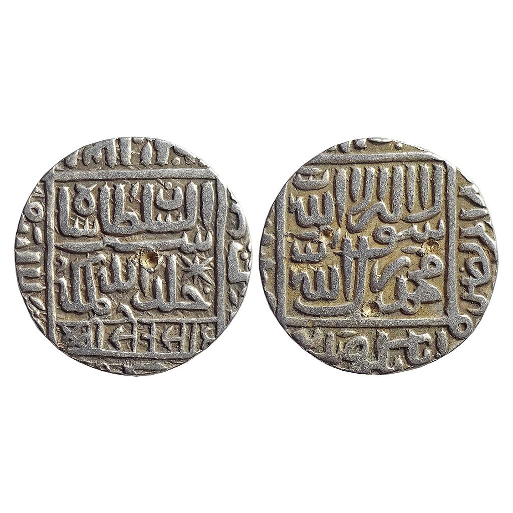 Delhi Sultan, Sher Shah, Shergarh urf Shiqq Bhakkar Mint, Silver Rupee