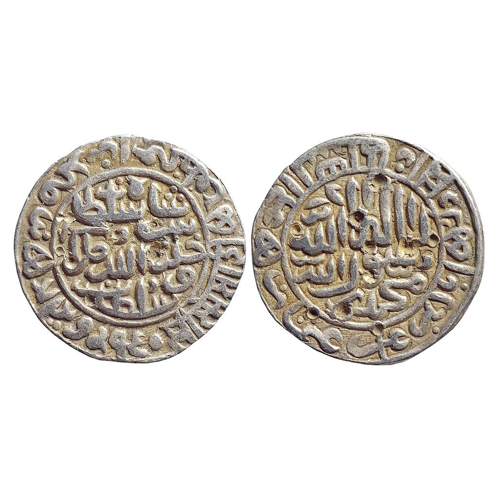 Delhi Sultan, Sher Shah, Mintless, Agra-Gwalior type, Silver Rupee