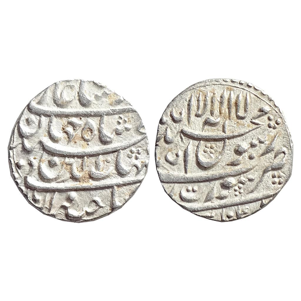 Mughal, Shah Jahan, Surat Mint, Silver Rupee