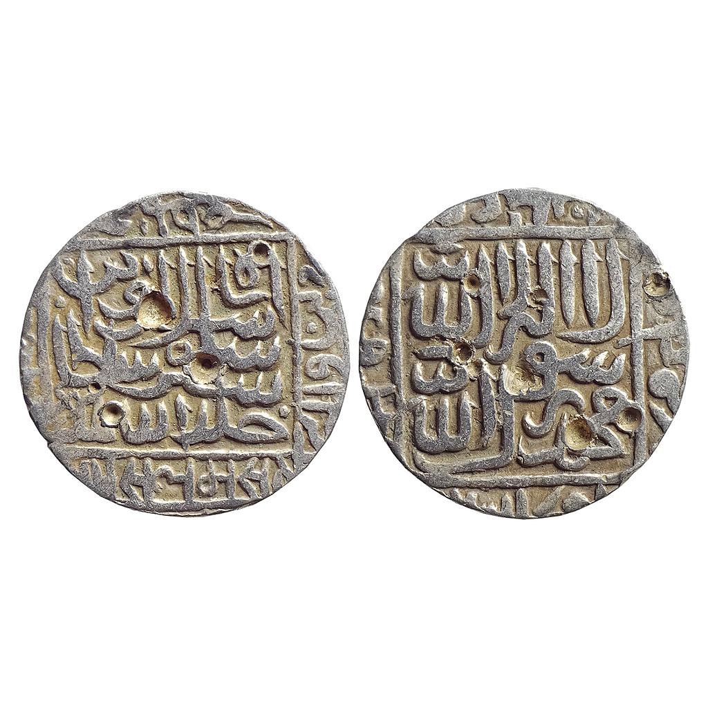 Delhi Sultan, Islam Shah, Qila Raisen Mint, Silver Rupee