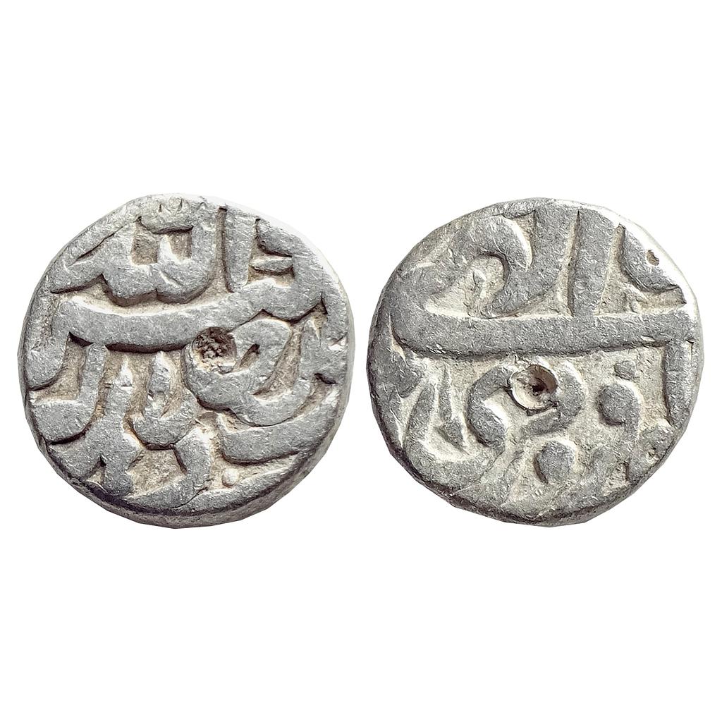 Mughal, Akbar, Delhi Mint, Ilahi Month Farwardin, Silver Rupee