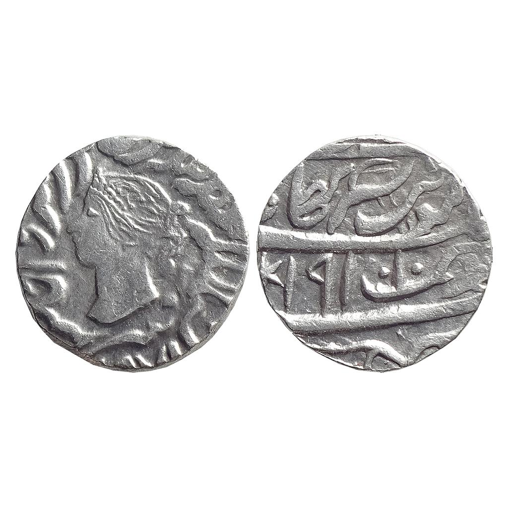 IPS, Bharatpur State, Jaswant Singh, Deeg Mint, Silver Rupee