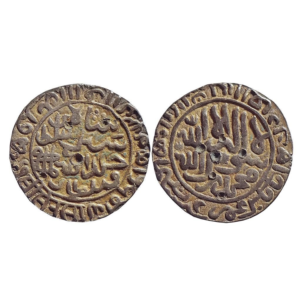Delhi Sultan, Sher Shah, Mintless type, Silver Rupee