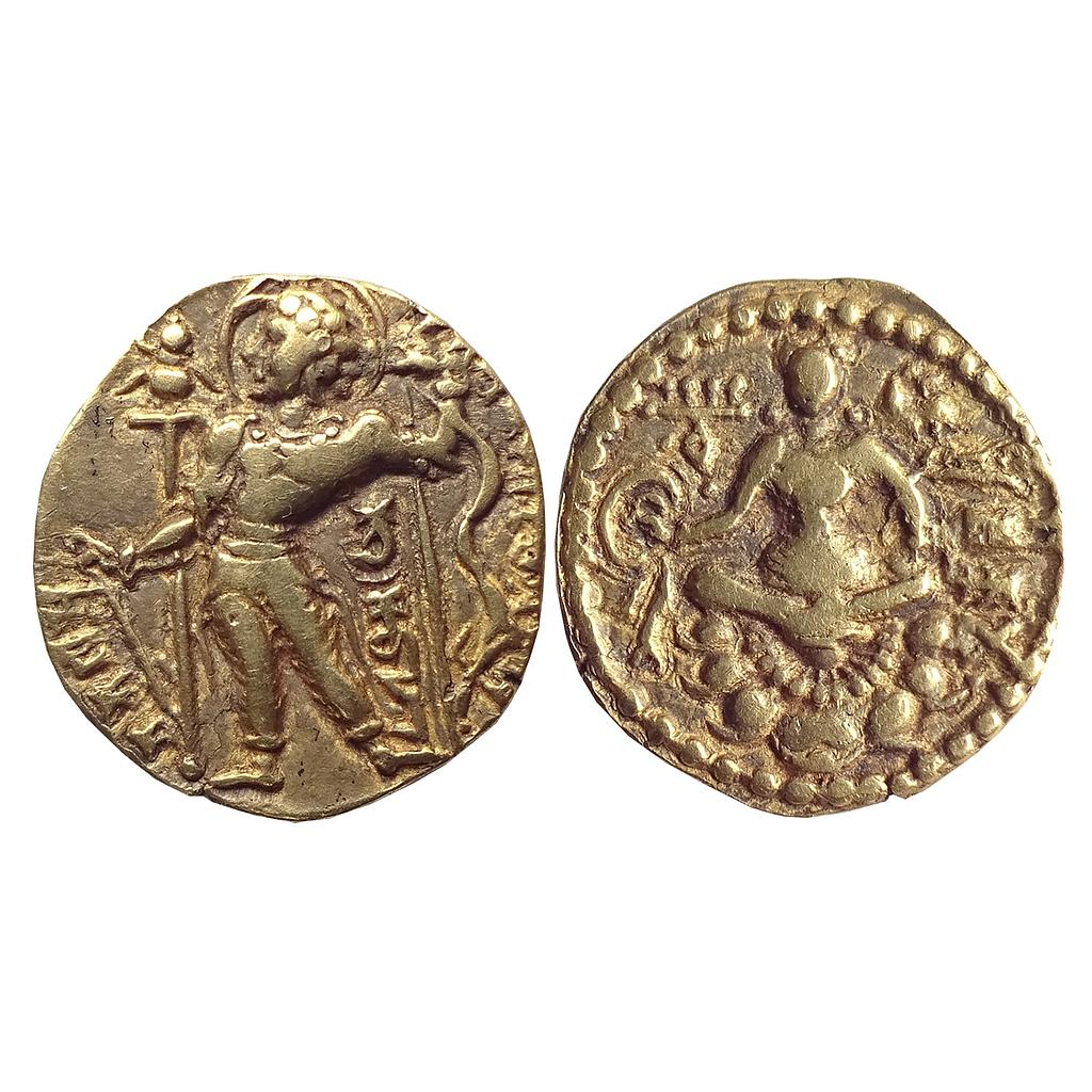Ancient, Guptas, Chandragupta II, “Archer type” Gold Dinar