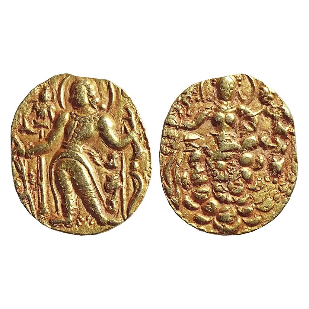 Ancient, Guptas, Chandragupta II, “Archer type” Gold Heavy Dinar