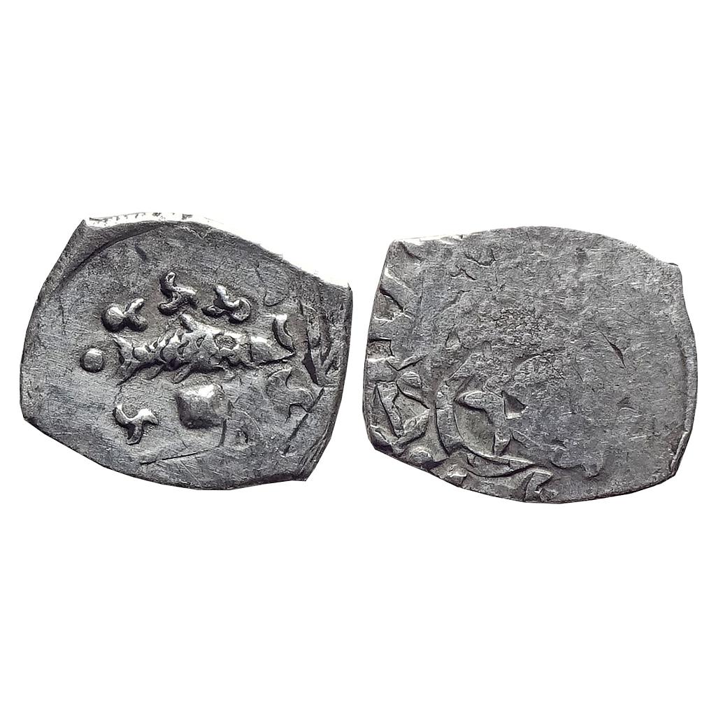 Ancient, Archaic Series, Punch Marked Coinage, Saurashtra Janapada, Junagadh hoard type, Silver &quot;2 Mashaka&quot;
