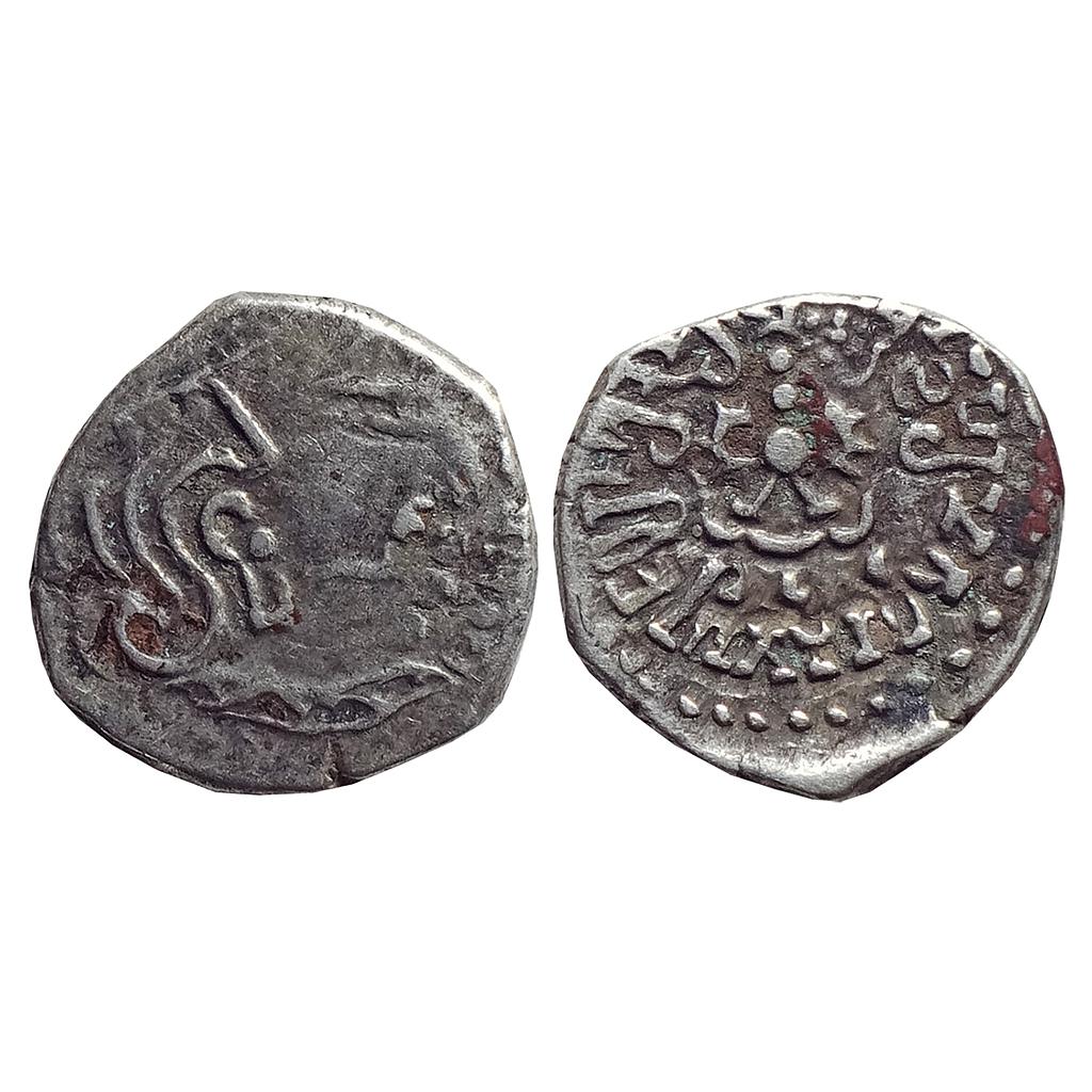 Ancient, Guptas, Kumaragupta I, Garuda type, Silver Drachma