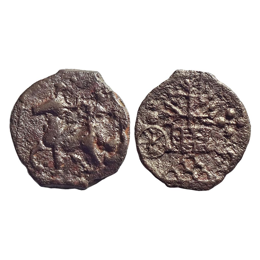 Ancient, Post-Mauryan, Kaushambi Region, Uninscribed type, Cast Copper