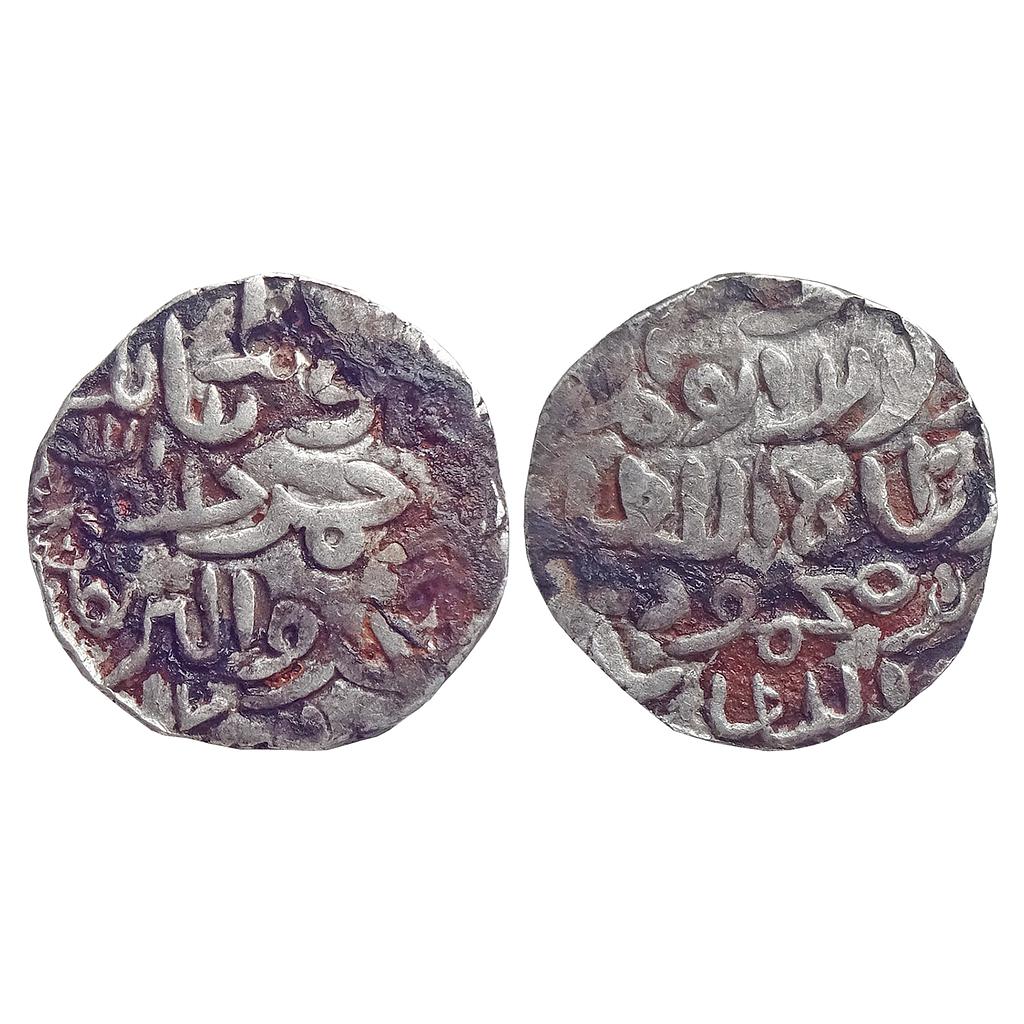 Bengal Sultan Rukn Al-Din Barbak Shah No Mint Silver Tanka