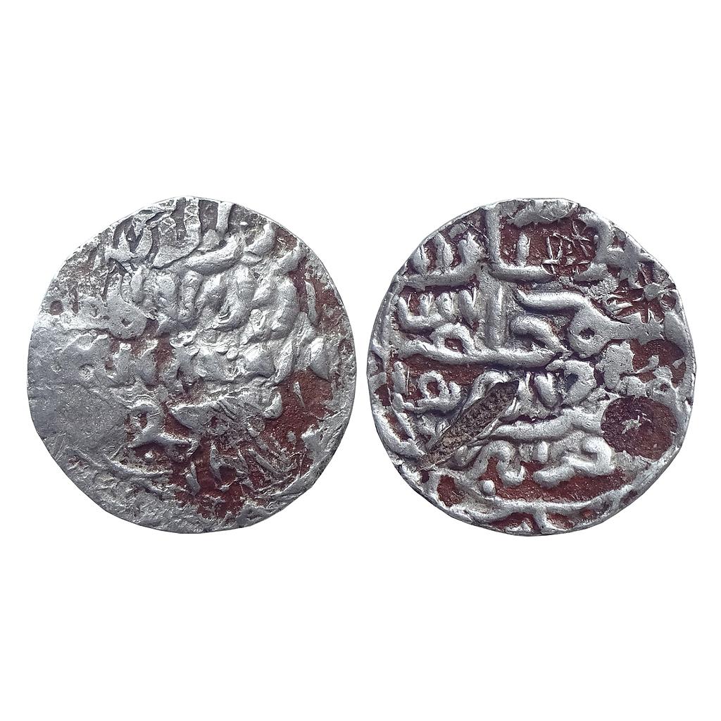 Bengal Sultan Rukn Al-Din Barbak Shah Nasirabad Mint Silver Tanka