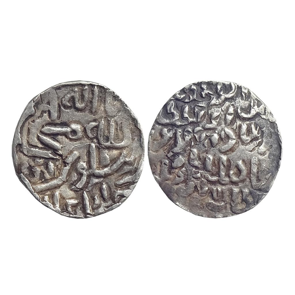 Bengal Sultan Rukn Al-Din Barbak Shah Khazana Mint Silver Tanka