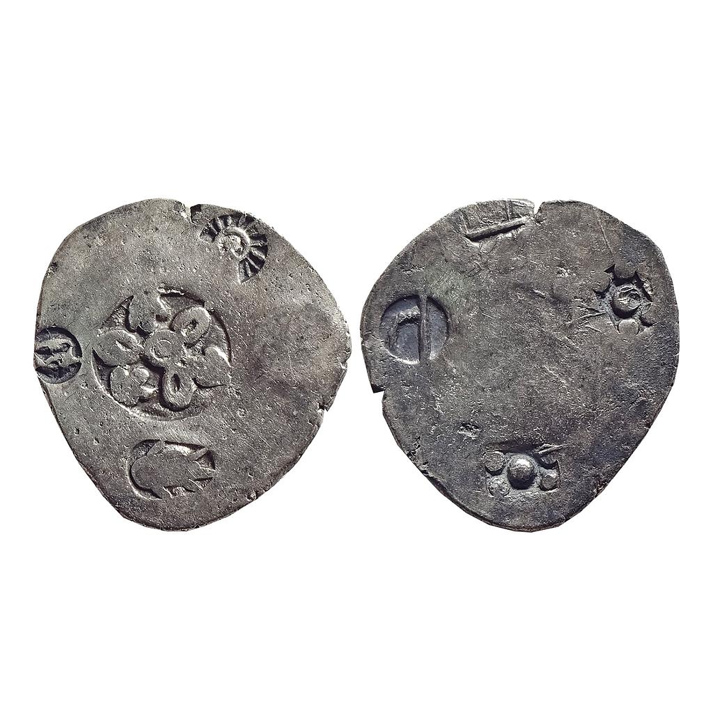 Ancient, Archaic Series, Punch Marked Coinage, Magadha region, Zero Series, Silver Vimshatika