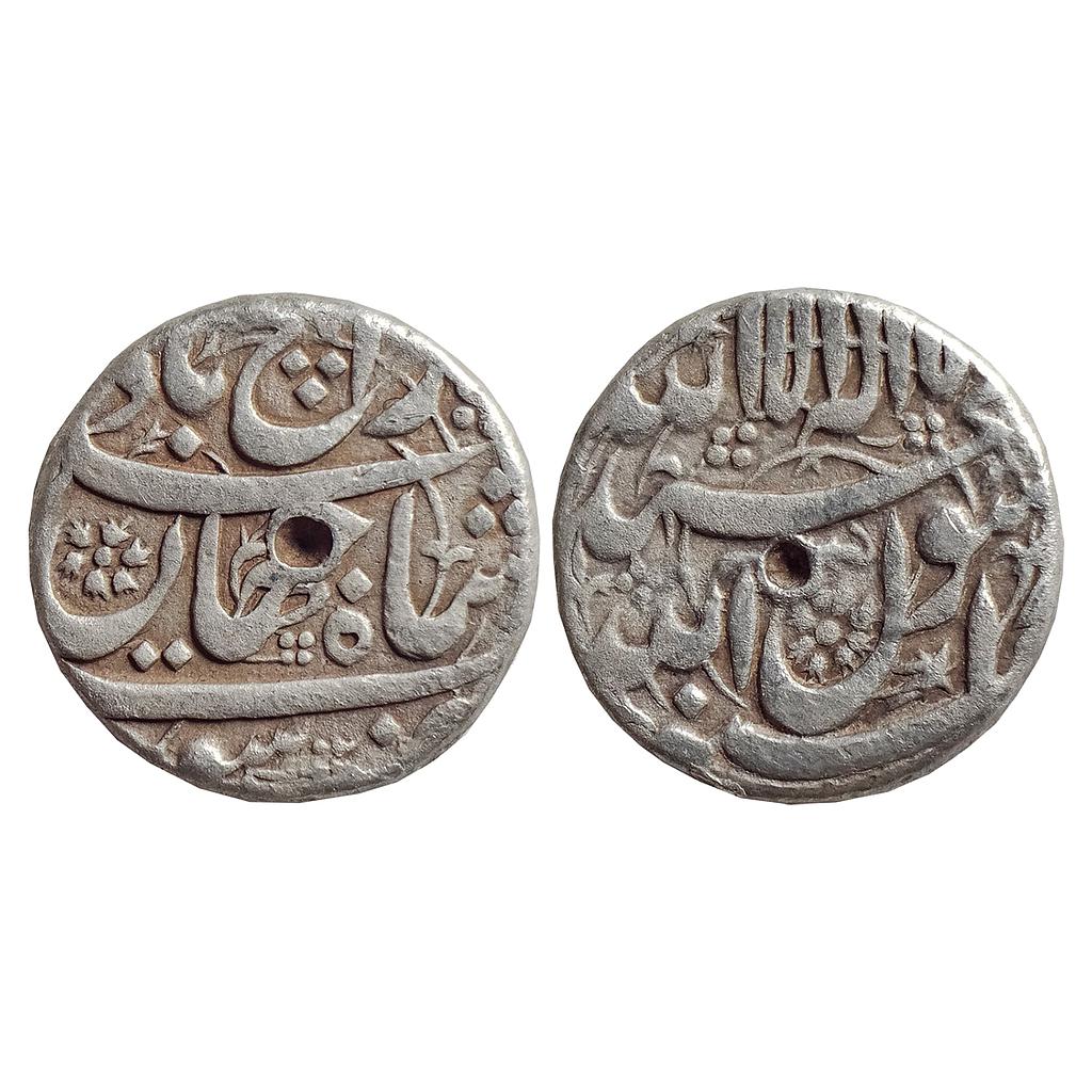 Mughal, Shah Jahan, Surat Mint, Silver Rupee