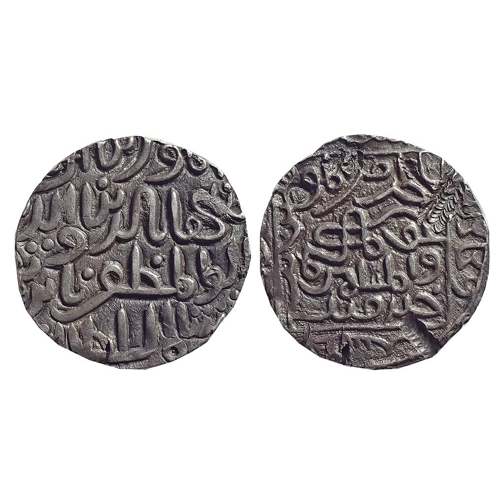 Bengal Sultan, Shahab Al-Din Bayazid Shah, No Mint, Silver Tanka