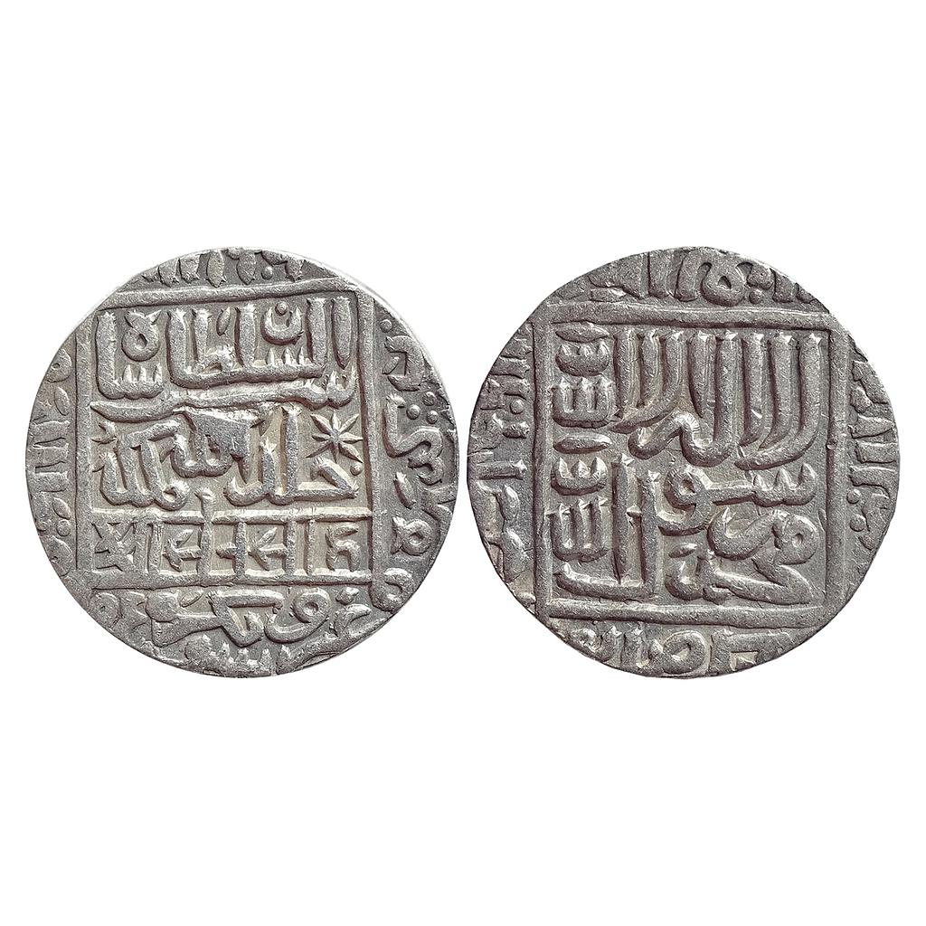 Delhi Sultan, Sher Shah, Shergarh urf Shiqq Bhakkar Mint, Silver Rupee