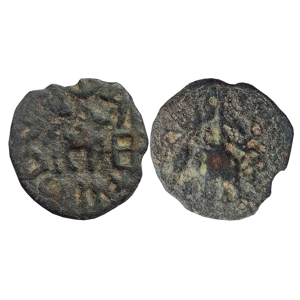 Ancient, Yaudheyas, Tribal republic issue, 'Bahudhanyaka' type, Copper Unit
