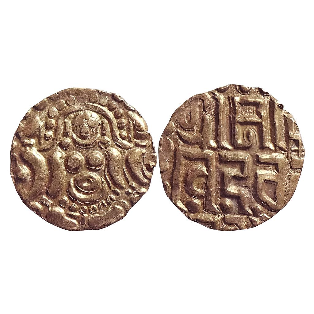 Gahadavalas of Kanauj, Govinda Chandradeva, Gold &quot;4½ Masha&quot;