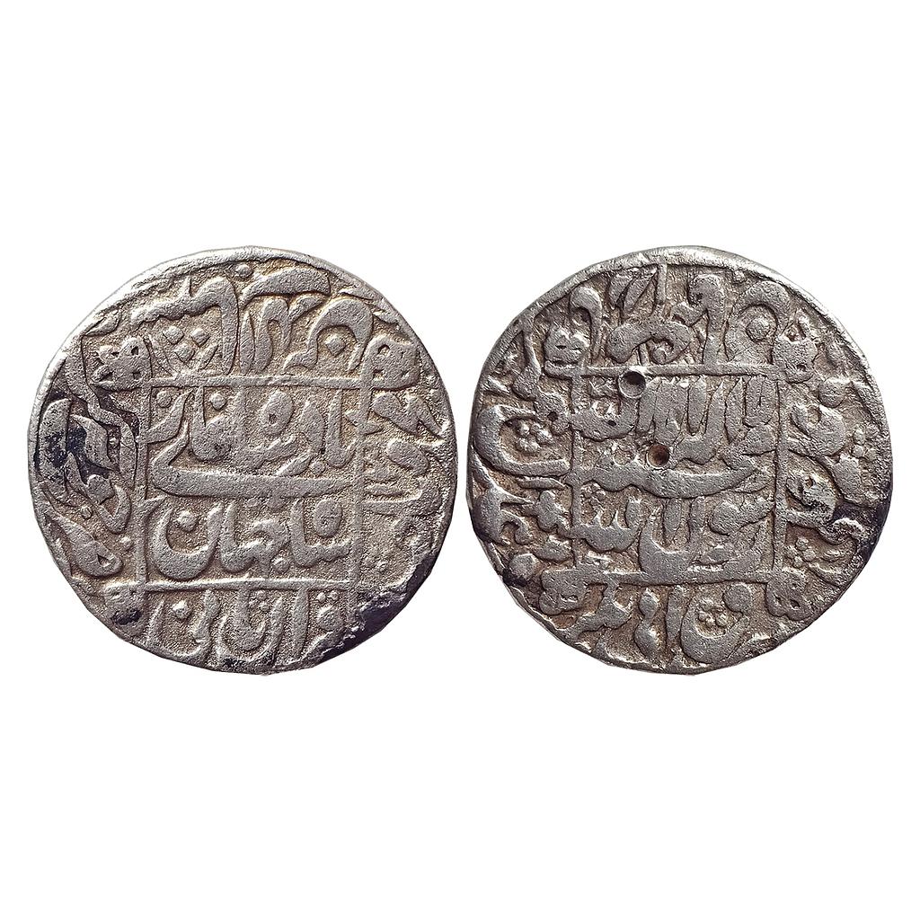 Mughal, Shah Jahan, Junagarh Mint, Silver Rupee