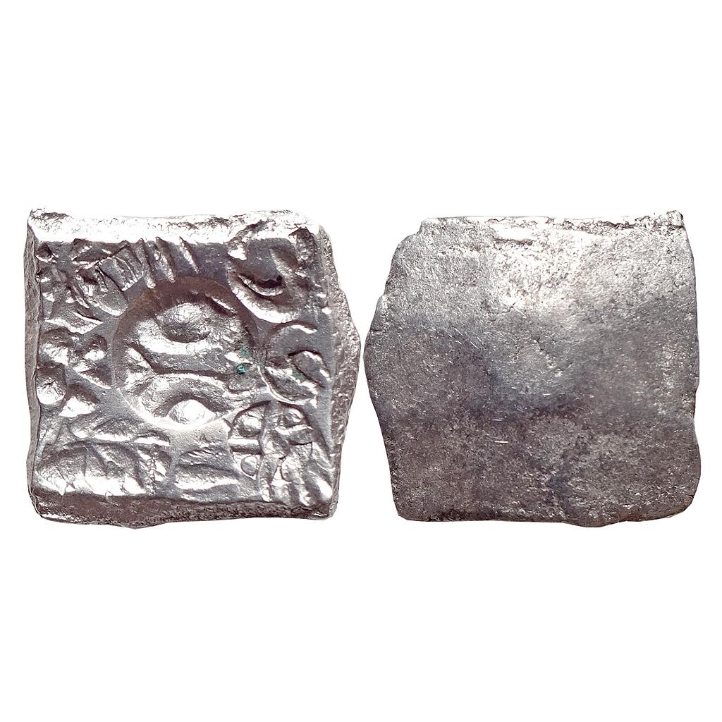 Ancient Punch Marked Coinage Archaic Series attributed to Shakya Janapada Narhan Hoard type Silver 5 Shana