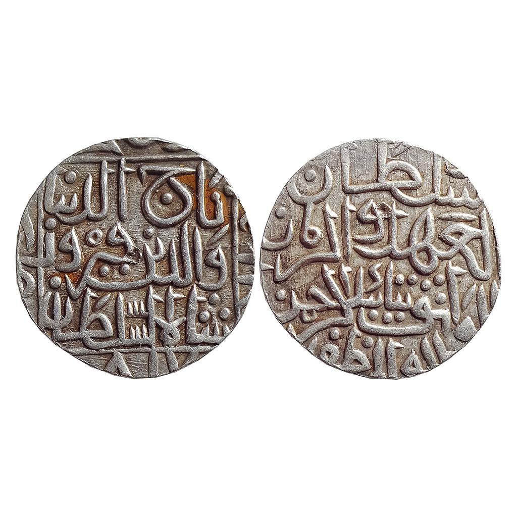 Bahamani Sultan, Taj ud din Firuz, Hadrat Ahsanabad Mint, Silver Tanka