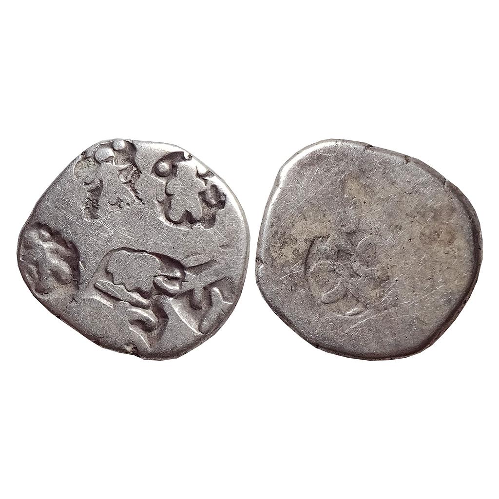 Ancient, Archaic Series, Punch Marked Coinage, Magadha Imperial, G&amp;H series VII, Silver Karshapana