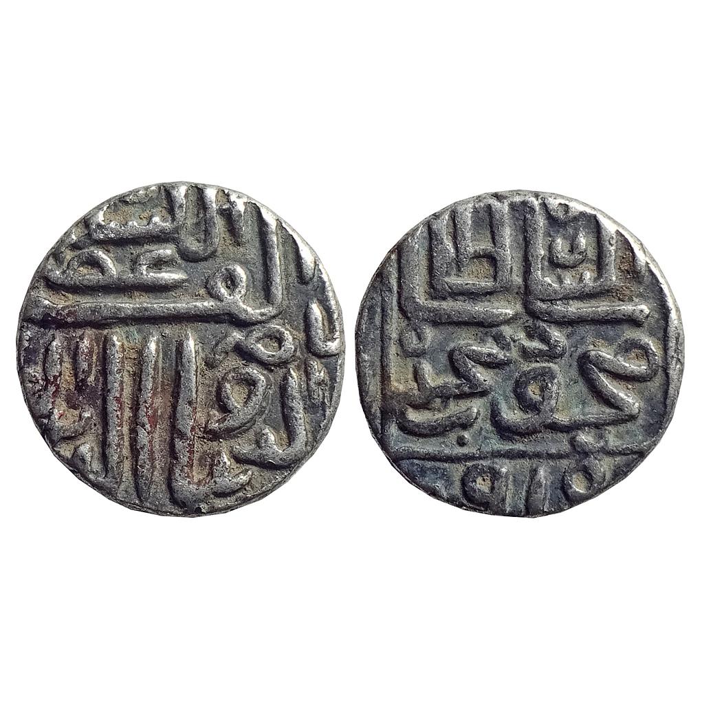 Gujarat Sultan, Nasir-ud-din Mahmud I, Muhammadabad Mint, Silver &quot;1/2 Tanka&quot;
