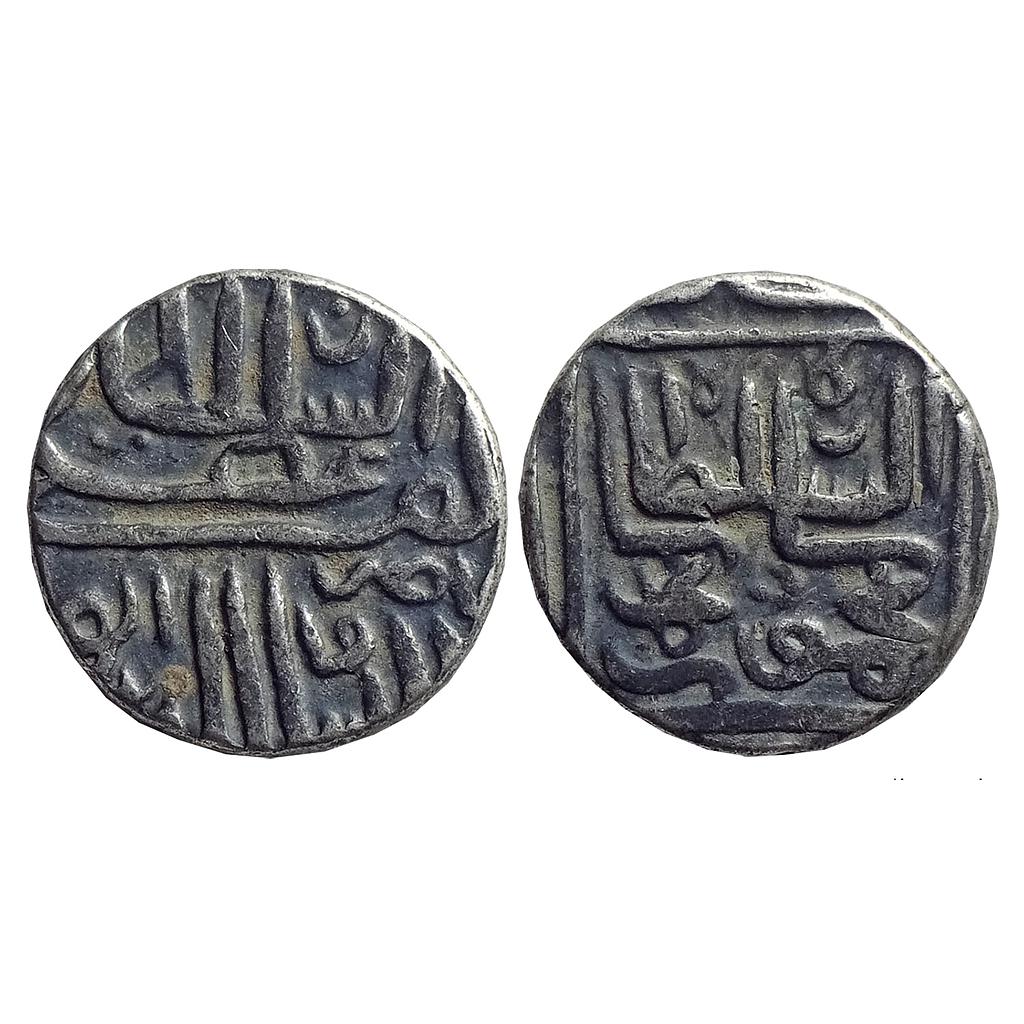 Gujarat Sultan Nasir-ud-din Mahmud I Muhammadabad Mint Silver 1/2 Tanka