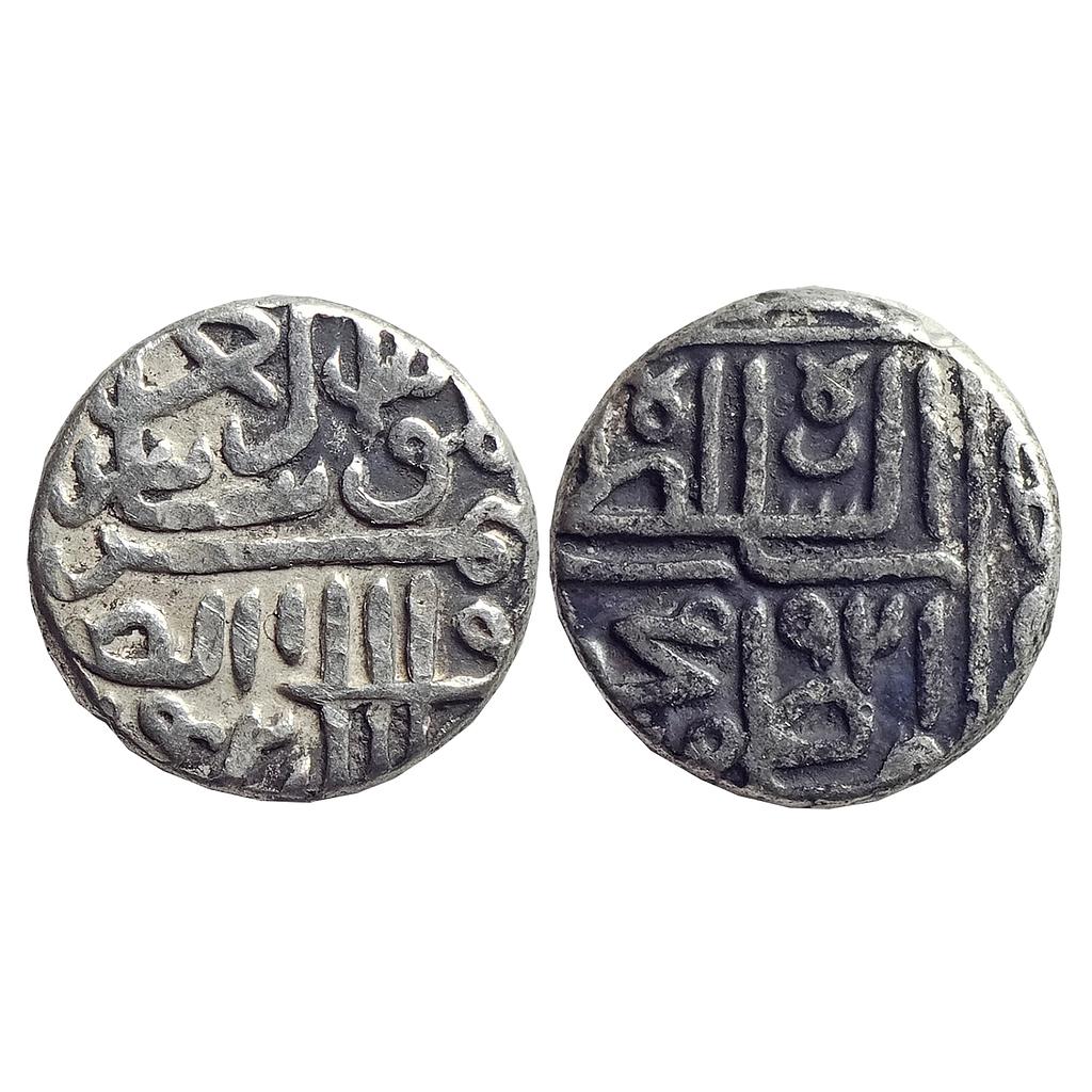 Gujarat Sultan, Shams al-Din Muzaffar II, Probably an issue of Muhammadabad, Silver Tanka